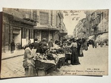 1904 CPA Nice Marche aux Fleurs Flower Market Opera Giletta French Postcard picture