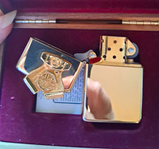Zippo Harley-Davidson Limited Edition Lighter Numbered w/ Wood Box 390/500 picture