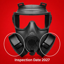 2027 NEW AVON M50/M51/M61 Pro Gas Mask Filters P/N: 71601 Set of 2 for CBRN picture