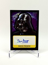 David Prowse 2015 Topps Star Wars Force Awakens Darth Vader Auto /50 SSP picture