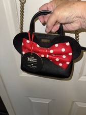 Kate Spade Disney Crossbody New Minnie Mouse Purse with Tag Attached No Box NWT picture