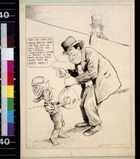 Photo:J. B. Doss Uncle Willie Chautauqua Lecture Cartoon 1900s picture