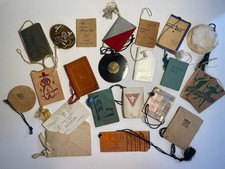Lot of 21 Vintage Dance Cards From 1930’s High Schools, Fraternities & Military picture