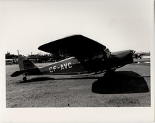 Last Puss Moth de Havilland DH80 CF-AVC Canada 1935 Vintage Aircraft Photo 8x10 picture