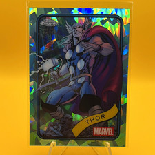 Topps 2025 Marvel Topps Chrome Thor Card #119 22/75 picture