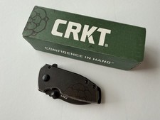 CRKT X BRNLY Squid Compact EDC Folding Pocket Knife Black - Burnley Design picture