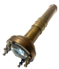 🔥Super Rare Vintage Siebe Gorman Brass Underwater Diver's Torch (flashlight) picture