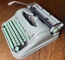 1962 Hermes 3000 Typewriter Excellent Condition New Platen Techno Elite Font picture