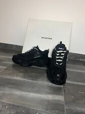 Balenciaga Triple S, Black With Clear Sole size FR45 picture