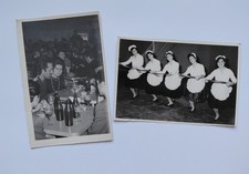 1960s Soviet Kyiv Restaurant Waitresses Serving Trays USSR 2 Vintage Photos picture