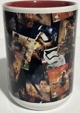 Collectable Disney Parks Star Wars The Force Awakens Collage Coffee Mug Bb8 Rey picture