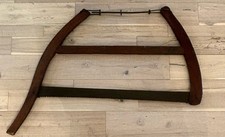 Antique Wooden Buck Saw 30