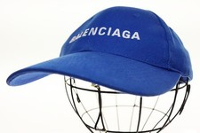 Balenciaga Baseball Cap L Logo Embroidery Blue Adjustable Hat Classic Style picture