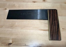 Vintage Robert Sorby Gilt Edge Try Square 10-3/4