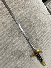 Antique Odd Fellows Collectable Pax Aut Bellum Sword with Scabbard picture