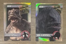 2ct Outer World Oddities 2025 Topps Chrome Star War Insert Card Lot VO-17 /VO 11 picture