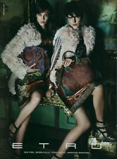 ETRO Footwear Magazine Print Ad Advert long legs high heels shoes 2011 picture