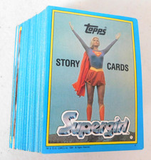 1984 TOPPS SUPERGIRL STICKER STORY CARDS TRADING CARDS YOU PICK #1-44 (dan#106) picture
