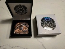 🔥RARE🔥 Delta Design DEA Camden NJ Skull Serialized To 50 Challenge Coin picture