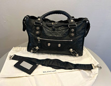 Balenciaga Giant 21 City Bag, black with silver hardware picture