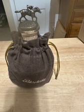 Blantons Bourbon Empty Bottle Letter O Stopper Felt Bag Hang Tag picture