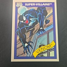 VENOM 1990 Impel Marvel Comics Universe Series 1 Super Villains Card #73 Mint. picture