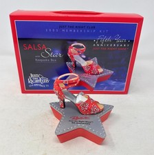 2003 Just the Right Shoe Raine Salsa Star w/ Keepsake Box picture
