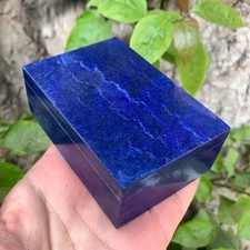 4x3x2 Lapis Lazuli Box, Lapis Box, Lapis Stone Box, Lapis Lazuli Rectangle Box, picture