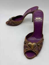 Moschino Cheap & Chic Purple Size 39 Heels picture