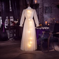 4.2ft Light up Ghostly Dress Halloween Decoration, Spooky Hanging Ghost picture
