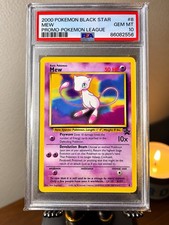 2000 Pokémon Black Star Promo Mew #8 PSA 10 Gem Mint Cert 86082556 picture
