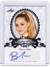 Becca Tobin 2013 Leaf Pop Century Autograph Card Auto Glee Kitty Wilde picture