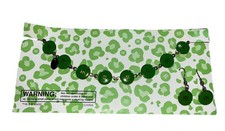 M&M's World Las Vegas Bracelet And Earrings Set Silver Green Enamel Y2K NEW picture
