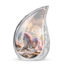 Celestial Unicorn Urn For Ashes Adult Male - Urn For Ashes For Women picture