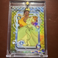 2025 Topps Disney Wonder Tiana Gold Foilfractor True #1/1 Princess And The Frog picture