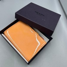 Prada Memo Stationery Leather Vintage Used Authentic picture