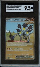 2023 Pokemon Sandy Shocks EX Special Illustration Rare SGC 9.5 picture