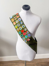 Vintage Boy Scouts Badge Sash picture
