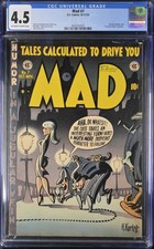 Mad #7 - E.C. Comics 1953 CGC 4.5 Sherlock Holmes and 