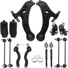 labwork 14PCS Front Lower Control Arm Suspension Replacement for Toyota Black  picture