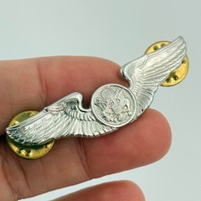 WW2 USAAF Army Air Corps Air Crew WINGS Pin Military Force Defense picture