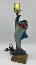 Vintage 1970 Leviton Charlie The Tuna Star-Kist Fish Table Advertising Lamp READ picture