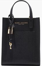 NWT - Marc Jacobs Leather Micro Tote - Black.  picture