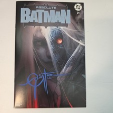 Absolute Batman #21 Dan Quintana Signed Trade Dress Variant With COA Ltd 1500 picture