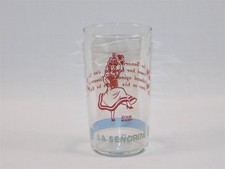 Vintage 1938 La Senorita Ferdinand Glass Walt Disney Enterprises Drinking Glass picture