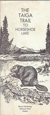 c1970 The Taiga Trail To Horseshoe Lake Alaska Brochure picture