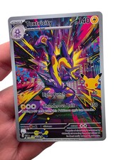 Pokémon TCG 30th anniversary Toxtricity Hyper Rare 134/128 English Mint  picture