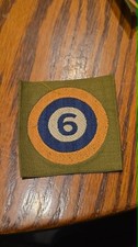 Original WW1 US Army 6th Areo Park Liberty Loan patch picture