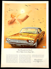 Ford Thunderbird 1966 Vintage Print Ad Thunderbird Town Landau picture