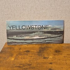 C1970s Yellowstone Full Fold Out Vintage Map Information Guide picture